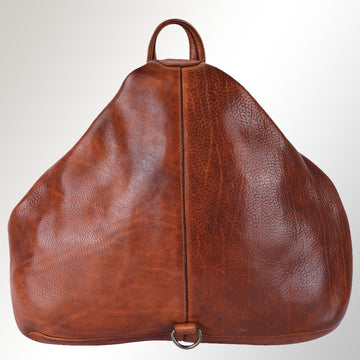 Full Grain Leather Backpack - SWC194