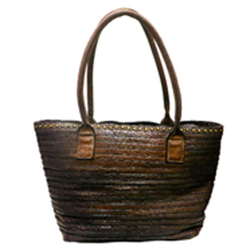 Both Side Grain Leather Tote Bag - NMBGM104