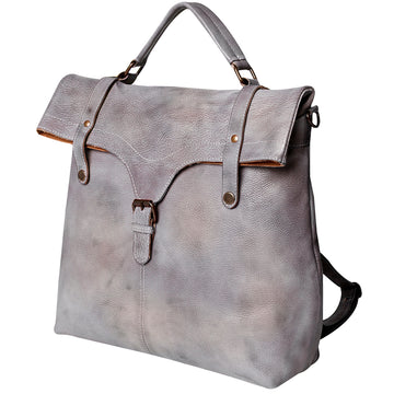 Full Grain Leather Backpack - NMBG109