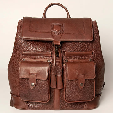 Full Grain Leather Backpack - NMBGZ131
